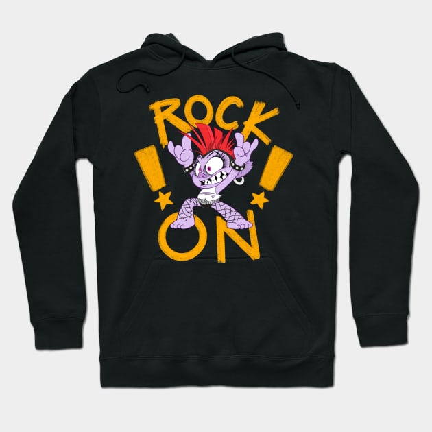 Rock On Barb!! Hoodie by jzanderk